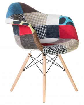 Стул обеденный DOBRIN DAW PATCHWORK, цвет сиденья мозаика в Александровском - alexsandrovskoe.ok-mebel.com | фото 2