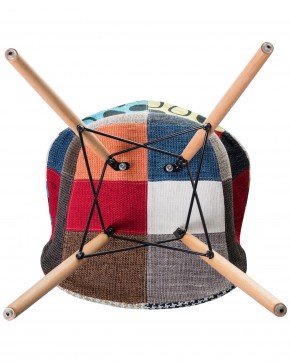 Стул обеденный DOBRIN DAW PATCHWORK, цвет сиденья мозаика в Александровском - alexsandrovskoe.ok-mebel.com | фото 7