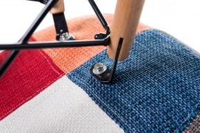 Стул обеденный DOBRIN DAW PATCHWORK, цвет сиденья мозаика в Александровском - alexsandrovskoe.ok-mebel.com | фото 8