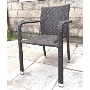 Стул плетеный из ротанга AFM-4030B Brown в Александровском - alexsandrovskoe.ok-mebel.com | фото 3
