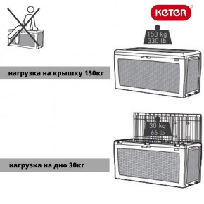 Сундук Samoa Rattan Box 270 L в Александровском - alexsandrovskoe.ok-mebel.com | фото 5