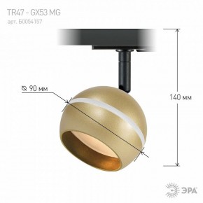 Светильник на штанге Эра  TR47 - GX53 MG в Александровском - alexsandrovskoe.ok-mebel.com | фото 8