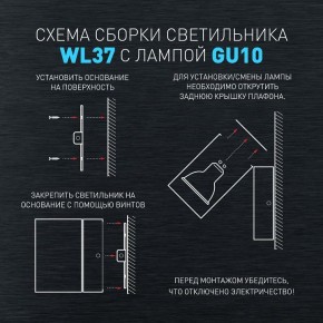 Светильник на штанге Эра WL37 BK Б0054408 в Александровском - alexsandrovskoe.ok-mebel.com | фото 5