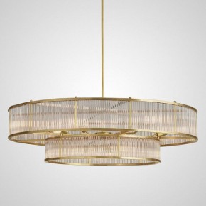 Светильник на штанге Imperiumloft RH Marais Round Chandelier 40,2668 в Александровском - alexsandrovskoe.ok-mebel.com | фото