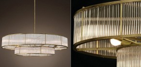 Светильник на штанге Imperiumloft RH Marais Round Chandelier 40,2668 в Александровском - alexsandrovskoe.ok-mebel.com | фото 2