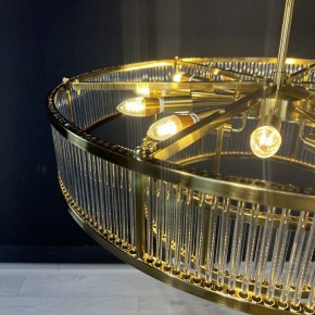 Светильник на штанге Imperiumloft RH Marais Round Chandelier 40,2668 в Александровском - alexsandrovskoe.ok-mebel.com | фото 6