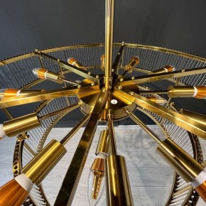 Светильник на штанге Imperiumloft RH Marais Round Chandelier 40,2668 в Александровском - alexsandrovskoe.ok-mebel.com | фото 8