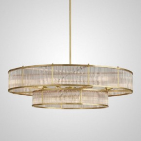 Светильник на штанге Imperiumloft RH Marais Round Chandelier 40,2668 в Александровском - alexsandrovskoe.ok-mebel.com | фото