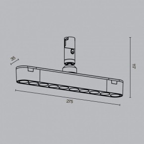 Светильник на штанге Maytoni Points Rot TR203-1-10W3K-S-B в Александровском - alexsandrovskoe.ok-mebel.com | фото 8