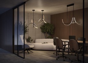Светильник на штанге Maytoni Wabi MOD428PL-L20BK в Александровском - alexsandrovskoe.ok-mebel.com | фото 5
