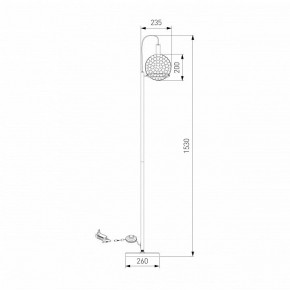 Торшер Eurosvet Gemini 80492/1 черный в Александровском - alexsandrovskoe.ok-mebel.com | фото 4