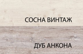 Тумба 1D1SU, MONAKO, цвет Сосна винтаж/дуб анкона в Александровском - alexsandrovskoe.ok-mebel.com | фото 3