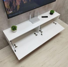 Тумба подвесная под ТВ LINES MTV1-MA 750 Белый глянец (Белый-M 10.1.1) в Александровском - alexsandrovskoe.ok-mebel.com | фото 11