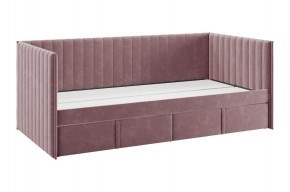 ТВИКС Кровать (софа) с ящиками 900 (пудра) в Александровском - alexsandrovskoe.ok-mebel.com | фото