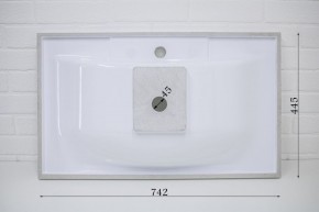 Умывальник мебельный "Milen 75" в Александровском - alexsandrovskoe.ok-mebel.com | фото 8