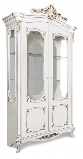 Витрина двухстворчатая Флоренция в Александровском - alexsandrovskoe.ok-mebel.com | фото