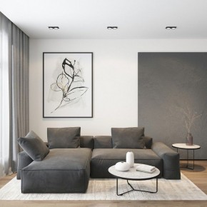 Встраиваемый светильник Denkirs FLAT DK2092-BK в Александровском - alexsandrovskoe.ok-mebel.com | фото 6