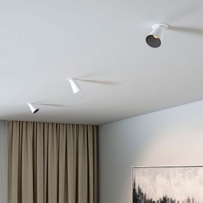 Встраиваемый светильник Elektrostandard Bell 25097/LED 8W 3000K белый в Александровском - alexsandrovskoe.ok-mebel.com | фото 4