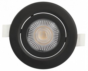 Встраиваемый светильник Эра  KL LED 25A-5 3K BK в Александровском - alexsandrovskoe.ok-mebel.com | фото 3