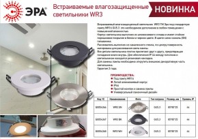 Встраиваемый светильник Эра WR3 WH Б0054368 в Александровском - alexsandrovskoe.ok-mebel.com | фото 4