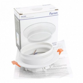 Встраиваемый светильник Feron DL502 51089 в Александровском - alexsandrovskoe.ok-mebel.com | фото 9
