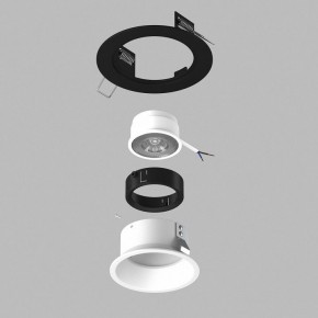 Встраиваемый светильник Lightstar Domino D61706BMOD в Александровском - alexsandrovskoe.ok-mebel.com | фото 3