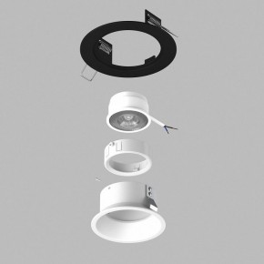 Встраиваемый светильник Lightstar Domino D61706WMOD в Александровском - alexsandrovskoe.ok-mebel.com | фото 2