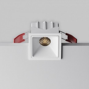 Встраиваемый светильник Maytoni Alfa LED DL043-01-10W3K-SQ-W-1 в Александровском - alexsandrovskoe.ok-mebel.com | фото 2