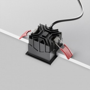 Встраиваемый светильник Maytoni Alfa LED DL043-01-10W4K-SQ-B-1 в Александровском - alexsandrovskoe.ok-mebel.com | фото 9