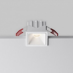 Встраиваемый светильник Maytoni Alfa LED DL043-01-10W4K-SQ-W-1 в Александровском - alexsandrovskoe.ok-mebel.com | фото 6
