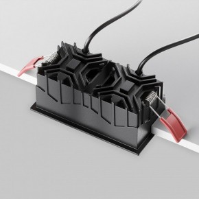 Встраиваемый светильник Maytoni Alfa LED DL043-02-10W3K-SQ-B-1 в Александровском - alexsandrovskoe.ok-mebel.com | фото 9