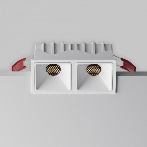 Встраиваемый светильник Maytoni Alfa LED DL043-02-10W3K-SQ-W-1 в Александровском - alexsandrovskoe.ok-mebel.com | фото 2
