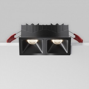 Встраиваемый светильник Maytoni Alfa LED DL043-02-10W4K-SQ-B-1 в Александровском - alexsandrovskoe.ok-mebel.com | фото 8