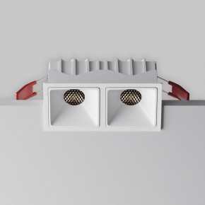 Встраиваемый светильник Maytoni Alfa LED DL043-02-10W4K-SQ-W-1 в Александровском - alexsandrovskoe.ok-mebel.com | фото 2