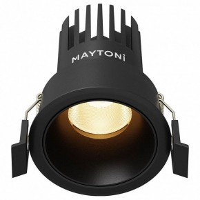 Встраиваемый светильник Maytoni Dip DL115-10W-2.7K-B в Александровском - alexsandrovskoe.ok-mebel.com | фото