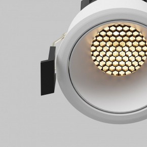 Встраиваемый светильник Maytoni Dip DL115-10W-2.7K-W в Александровском - alexsandrovskoe.ok-mebel.com | фото 12