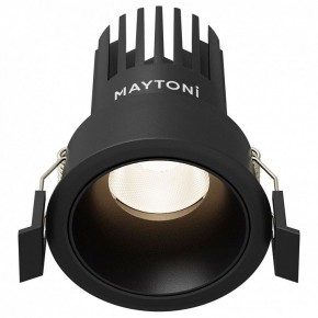 Встраиваемый светильник Maytoni Dip DL115-10W-4K-B в Александровском - alexsandrovskoe.ok-mebel.com | фото