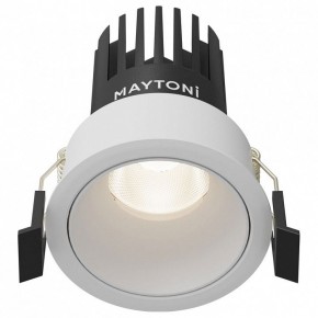 Встраиваемый светильник Maytoni Dip DL115-10W-4K-W в Александровском - alexsandrovskoe.ok-mebel.com | фото
