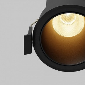Встраиваемый светильник Maytoni Dip DL116-10W-2.7K-B в Александровском - alexsandrovskoe.ok-mebel.com | фото 11