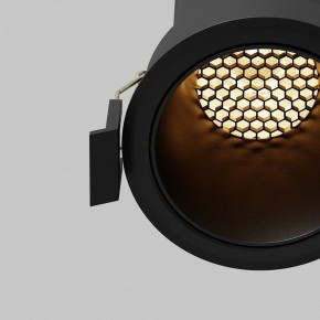 Встраиваемый светильник Maytoni Dip DL116-10W-2.7K-B в Александровском - alexsandrovskoe.ok-mebel.com | фото 12