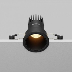 Встраиваемый светильник Maytoni Dip DL116-10W-2.7K-B в Александровском - alexsandrovskoe.ok-mebel.com | фото 5