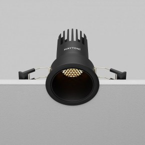 Встраиваемый светильник Maytoni Dip DL116-10W-2.7K-B в Александровском - alexsandrovskoe.ok-mebel.com | фото 7