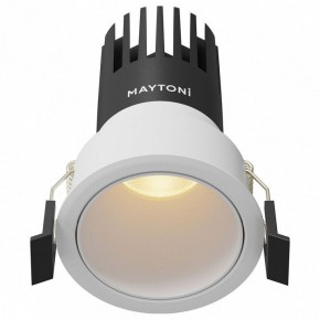 Встраиваемый светильник Maytoni Dip DL116-10W-2.7K-W в Александровском - alexsandrovskoe.ok-mebel.com | фото 2
