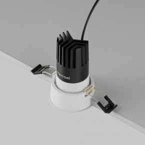 Встраиваемый светильник Maytoni Dip DL116-10W-2.7K-W в Александровском - alexsandrovskoe.ok-mebel.com | фото 6