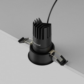 Встраиваемый светильник Maytoni Dip DL116-10W-4K-B в Александровском - alexsandrovskoe.ok-mebel.com | фото 6