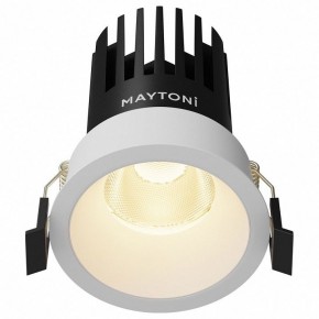 Встраиваемый светильник Maytoni Dip DL117-15W-2.7K-W в Александровском - alexsandrovskoe.ok-mebel.com | фото