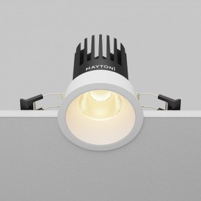 Встраиваемый светильник Maytoni Dip DL117-15W-2.7K-W в Александровском - alexsandrovskoe.ok-mebel.com | фото 4