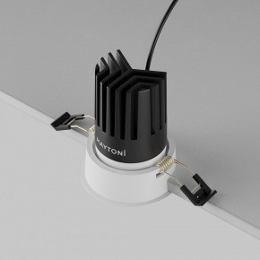Встраиваемый светильник Maytoni Dip DL117-15W-2.7K-W в Александровском - alexsandrovskoe.ok-mebel.com | фото 6
