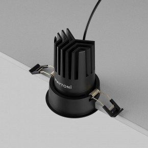 Встраиваемый светильник Maytoni Dip DL117-15W-4K-B в Александровском - alexsandrovskoe.ok-mebel.com | фото 5