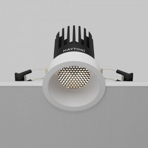Встраиваемый светильник Maytoni Dip DL117-15W-4K-W в Александровском - alexsandrovskoe.ok-mebel.com | фото 7
